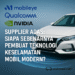 Supplier ADAS global seperti Mobileye dan Qualcomm sebagai pembuat teknologi keselamatan mobil modern 2025.