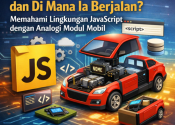 Apa Itu JavaScript dan Di Mana Ia Berjalan Memahami Lingkungan JavaScript dengan Analogi Modul Mobil