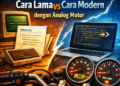 Function di JavaScript Cara Lama vs Cara Modern dengan Analog Motor