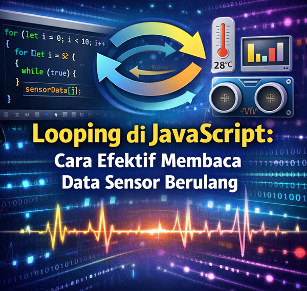 Looping di JavaScript Cara Efektif Membaca Data Sensor Berulang-web